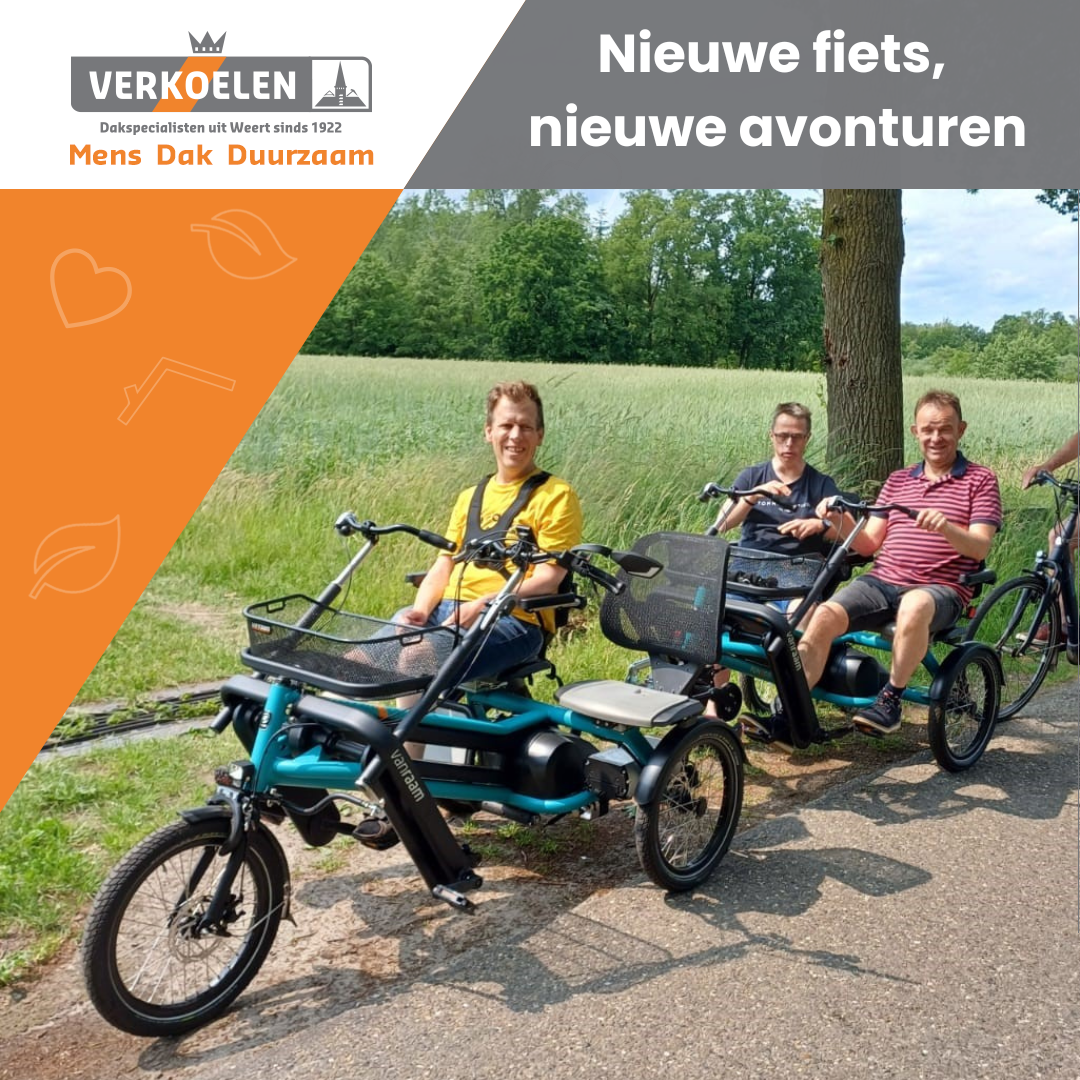 Nieuwe fiets voor Thomashuis Grathem