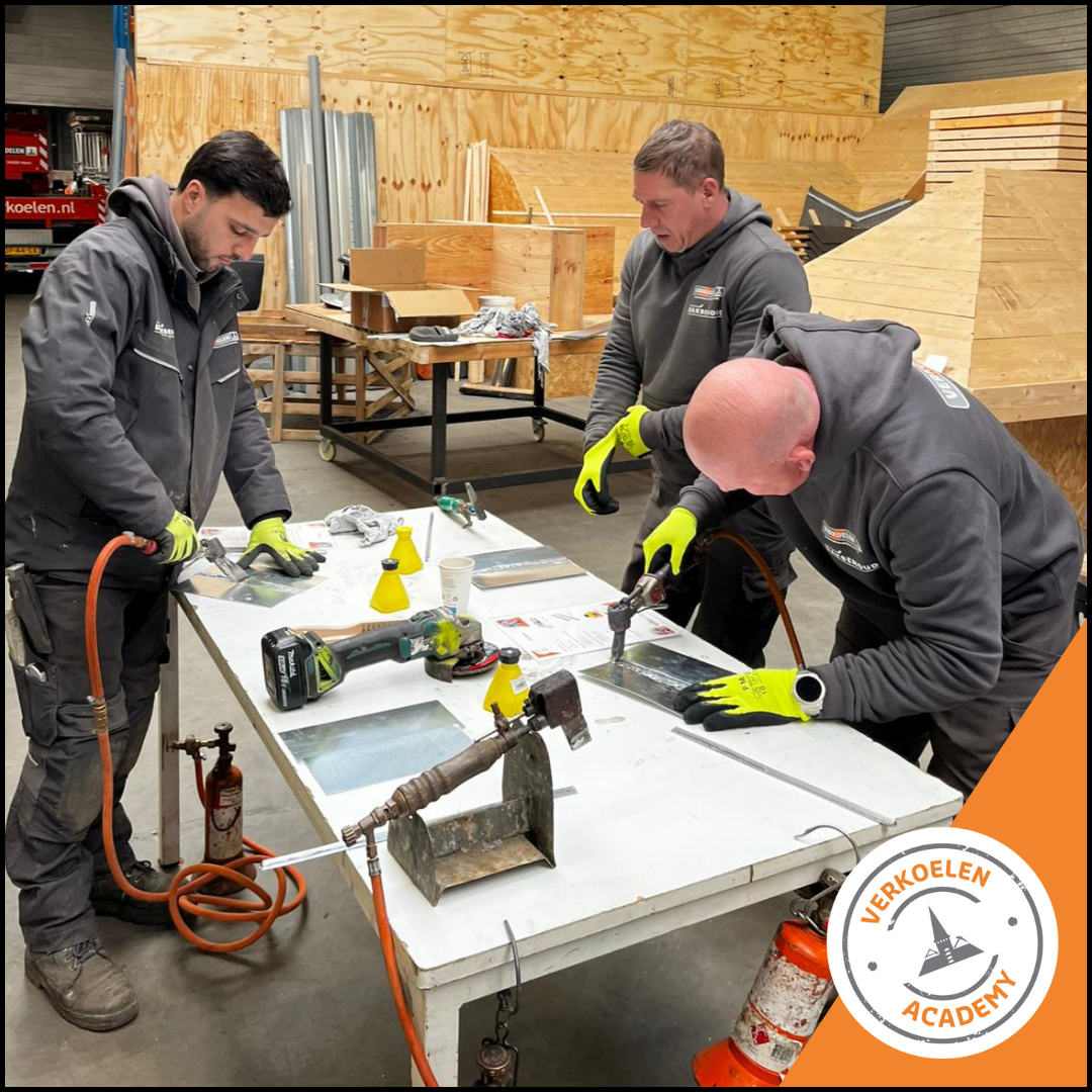 Training Basis Zinkwerker bij de Verkoelen Academy